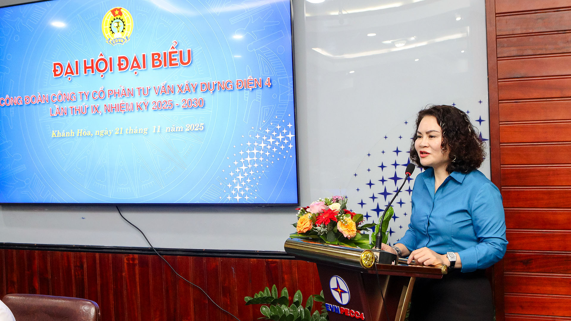 Công đoàn EVNPECC4 nhiệm kỳ 2025–2030: “Hướng về cơ sở – Lấy đoàn viên và người lao động làm trung tâm – Đổi mới, linh hoạt, thích ứng và hiệu quả” 2