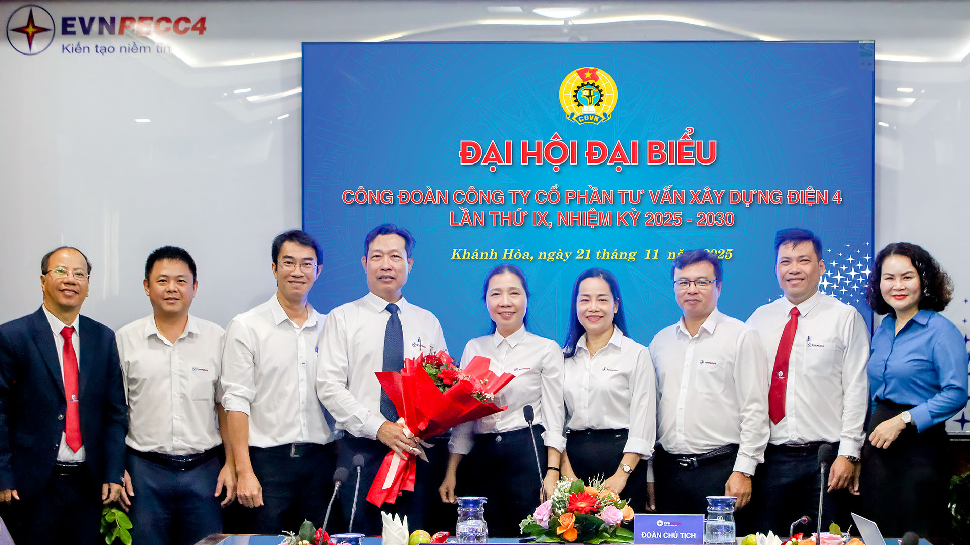 Công đoàn EVNPECC4 nhiệm kỳ 2025–2030: “Hướng về cơ sở – Lấy đoàn viên và người lao động làm trung tâm – Đổi mới, linh hoạt, thích ứng và hiệu quả” 3