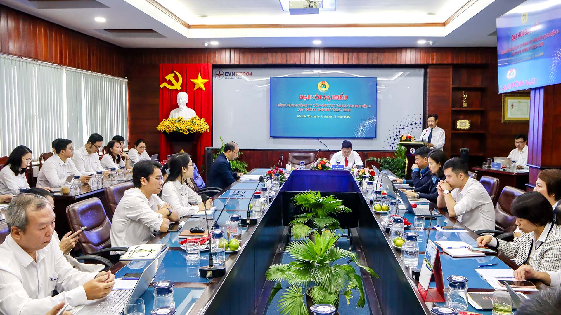 Công đoàn EVNPECC4 nhiệm kỳ 2025–2030: “Hướng về cơ sở – Lấy đoàn viên và người lao động làm trung tâm – Đổi mới, linh hoạt, thích ứng và hiệu quả”
