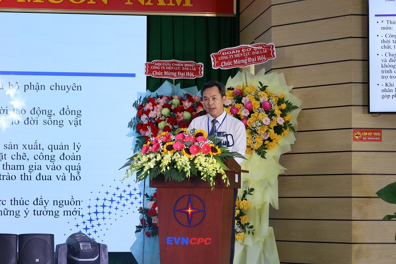 Công đoàn PC Đắk Lắk: Tổ chức thành công Đại hội Đại biểu lần thứ I, nhiệm kỳ 2025 – 20230 3