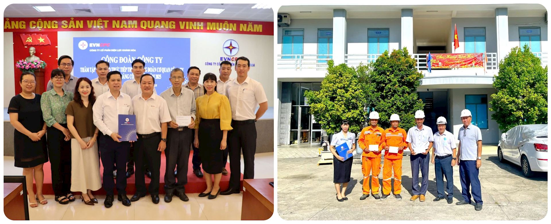 Công đoàn PC Khánh Hòa thăm hỏi, động viên CNLĐ nhân Tháng Công nhân năm 2025 1
