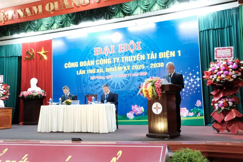 Công đoàn PTC1 tổ chức Đại hội XII: Khẳng định vai trò đại diện, đặt mục tiêu đổi mới mạnh mẽ trong nhiệm kỳ 2025 – 2030