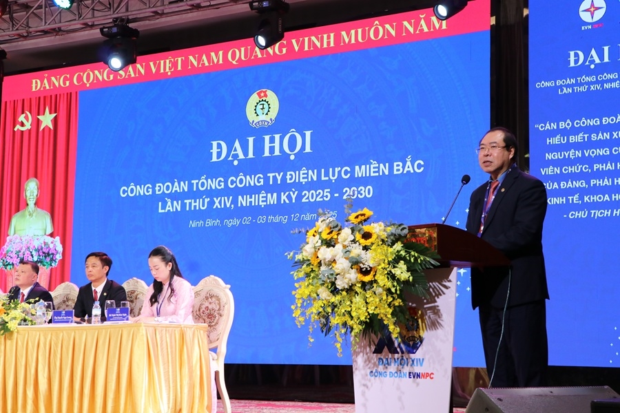 Công đoàn Tổng công ty Điện lực miền Bắc quyết tâm hoàn thành các nhiệm vụ trọng tâm trong nhiệm kỳ 2025-2030 4