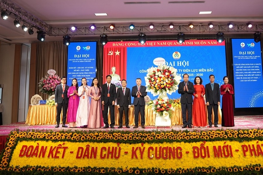 Công đoàn Tổng công ty Điện lực miền Bắc quyết tâm hoàn thành các nhiệm vụ trọng tâm trong nhiệm kỳ 2025-2030