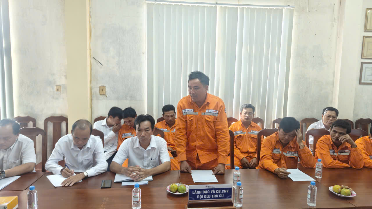 Công đoàn Tổng Công ty Điện lực miền Nam khảo sát màng lưới ATVSV 1