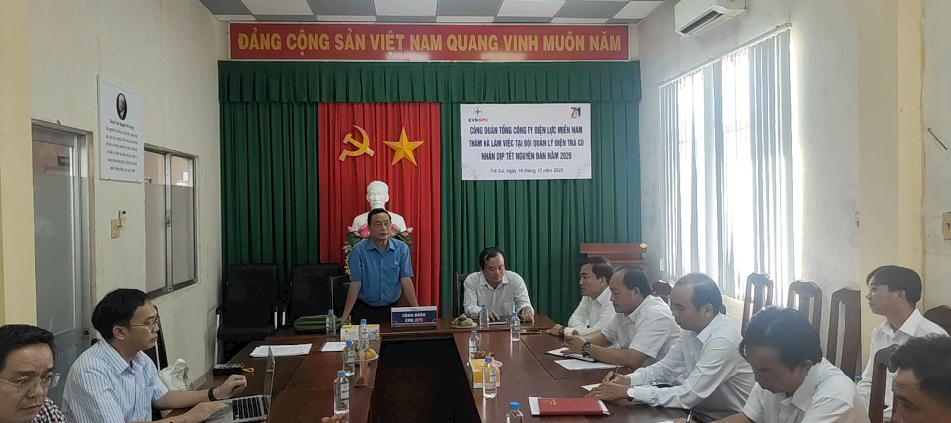 Công đoàn Tổng Công ty Điện lực miền Nam khảo sát màng lưới ATVSV