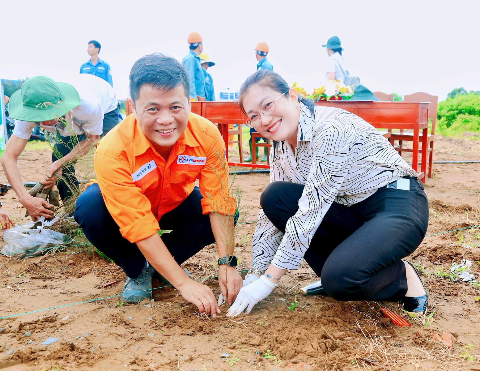 Công ty Nhiệt điện Duyên Hải chung tay phủ xanh ven biển 4