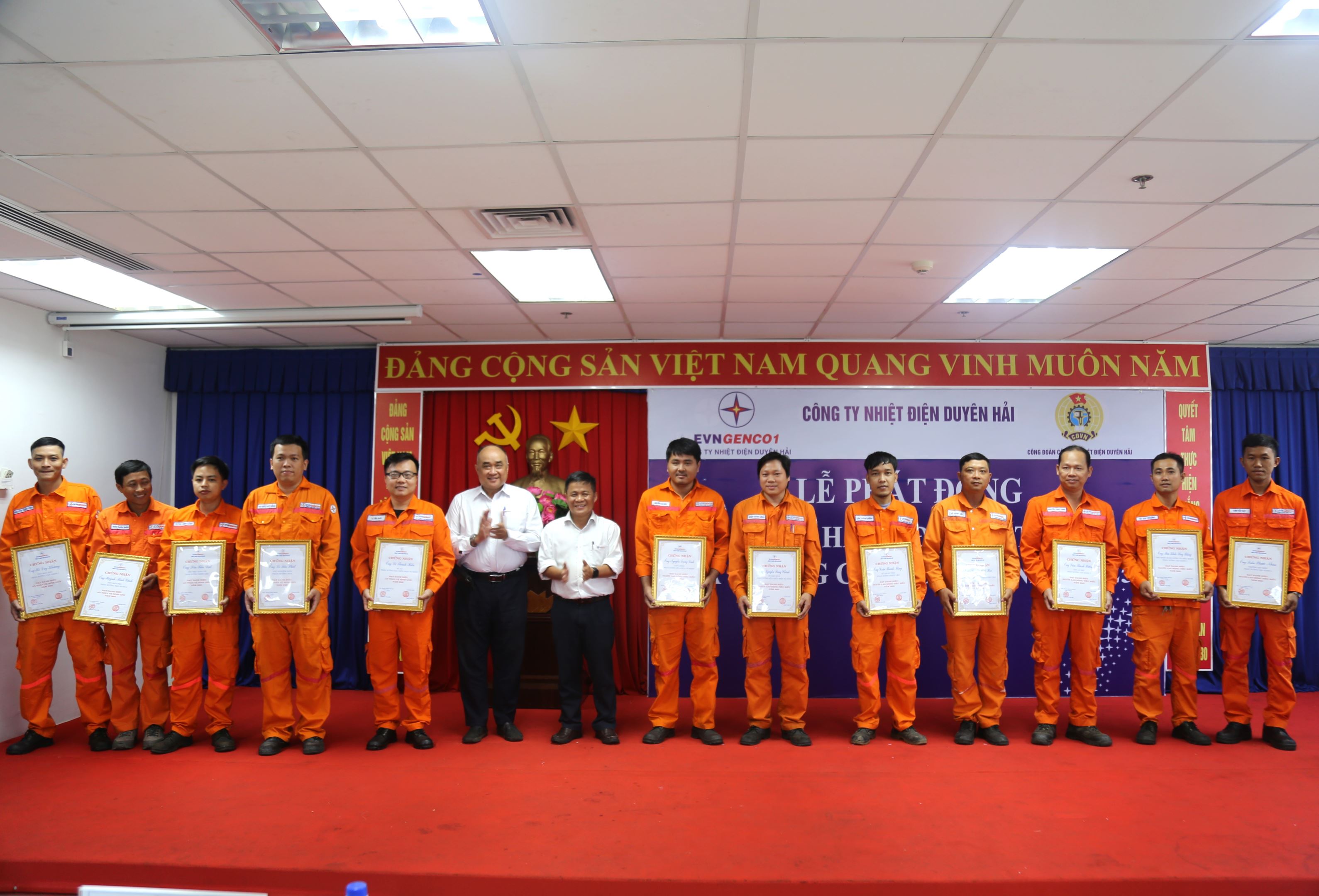 Công ty Nhiệt điện Duyên Hải phát động hưởng ứng Tháng Công nhân và Tháng hành động về An toàn, vệ sinh lao động (ATVSLĐ) năm 2025 4