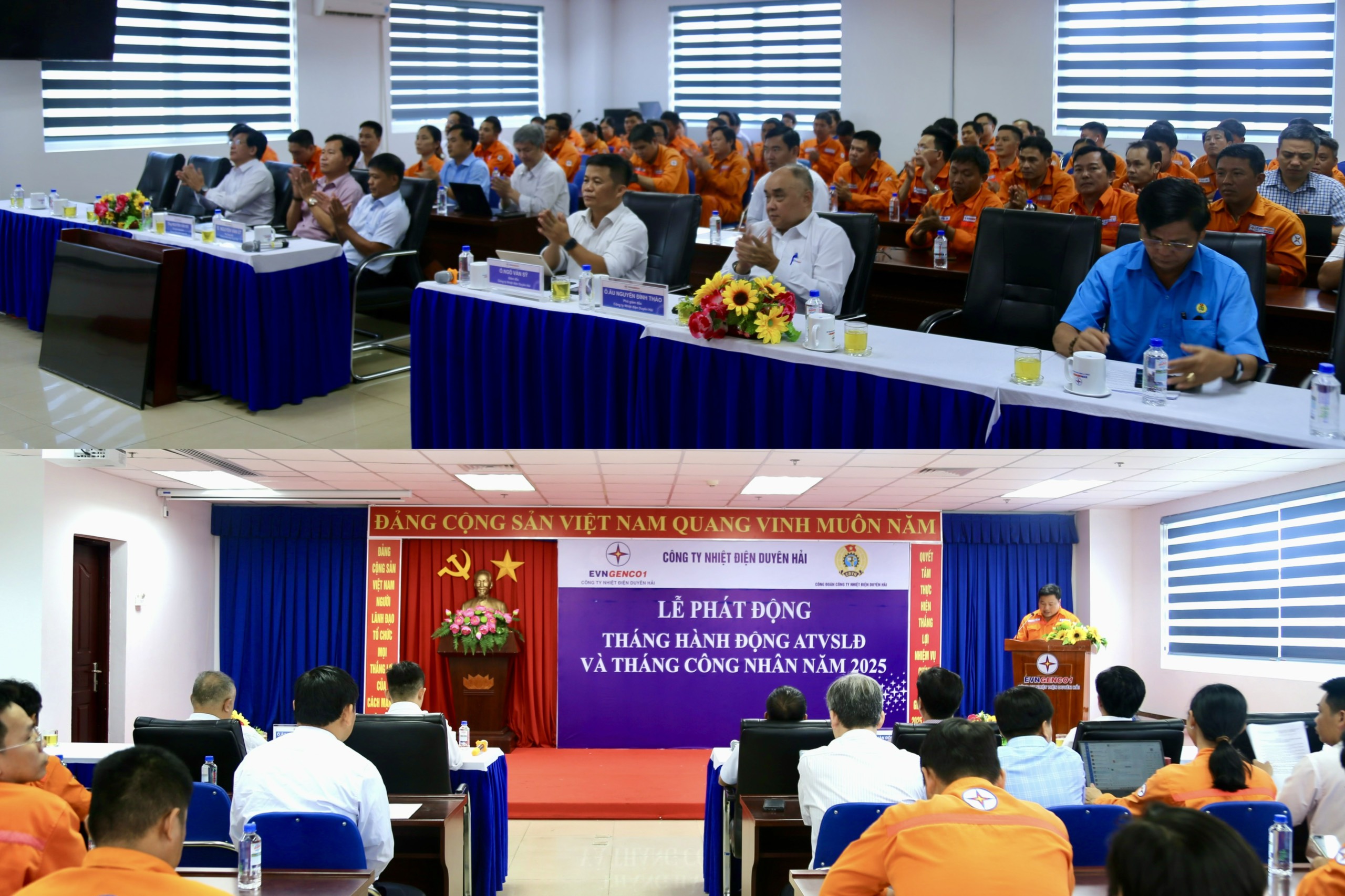 Công ty Nhiệt điện Duyên Hải phát động hưởng ứng Tháng Công nhân và Tháng hành động về An toàn, vệ sinh lao động (ATVSLĐ) năm 2025