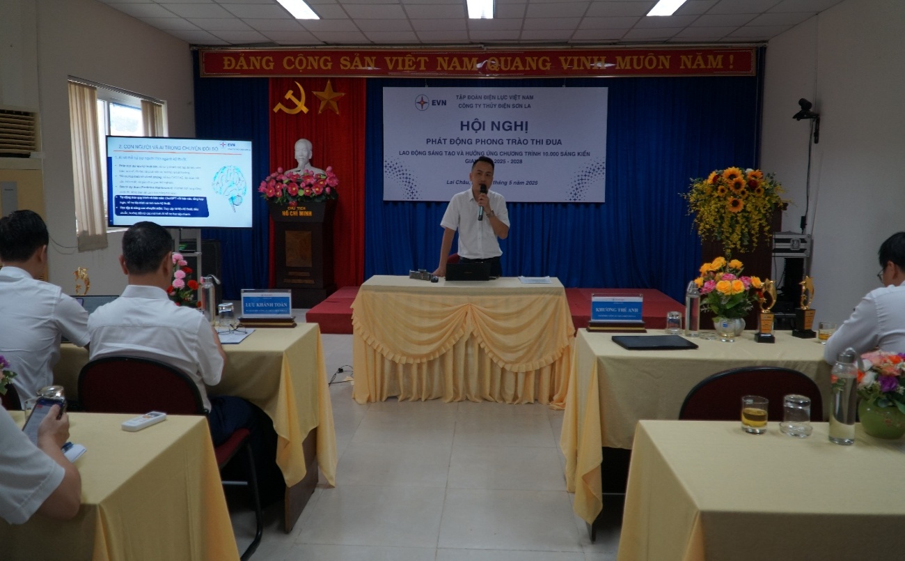 Công ty Thủy điện Sơn La phát động phong trào thi đua lao động sáng tạo và hưởng ứng Chương trình 10.000 sáng kiến giai đoạn 2025–2028 6