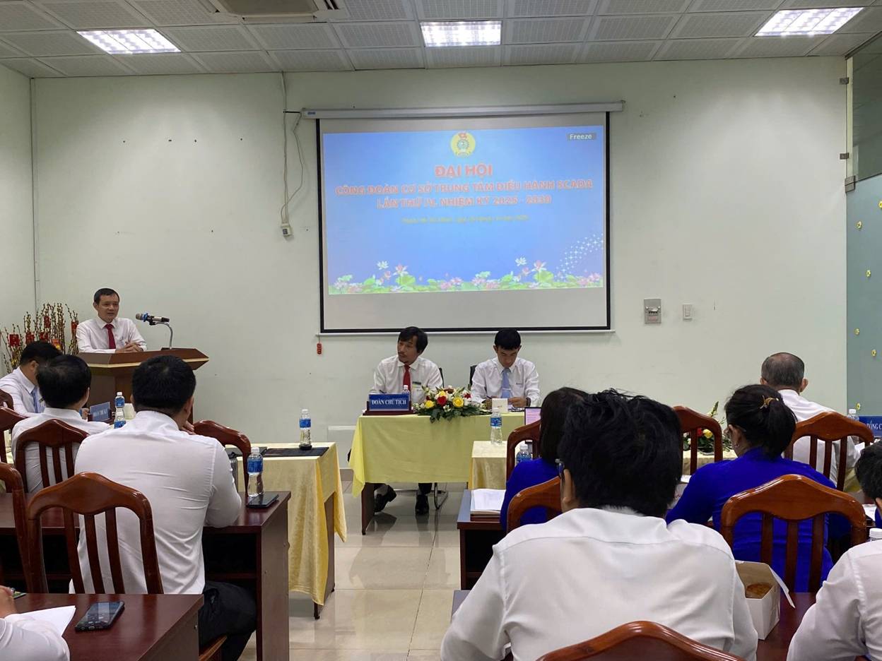 Đại hội Công đoàn Cơ sở Trung tâm Điều hành SCADA nhiệm kỳ 2025-2030 thành công tốt đẹp 2