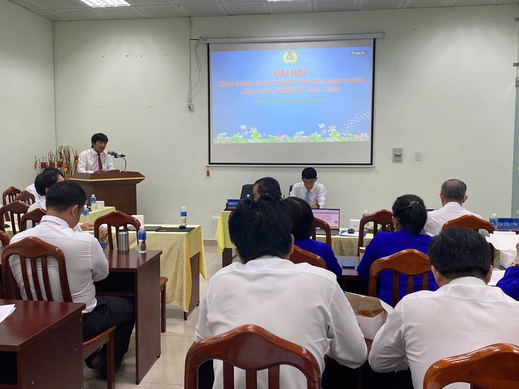 Đại hội Công đoàn Cơ sở Trung tâm Điều hành SCADA nhiệm kỳ 2025-2030 thành công tốt đẹp