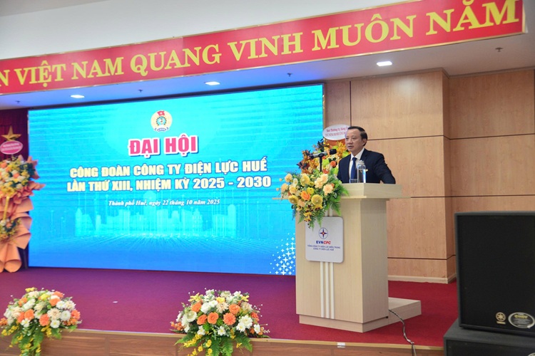 Đại hội Công đoàn Công ty Điện lực Huế lần thứ XIII – Phát huy truyền thống đoàn kết, đổi mới và phát triển 2