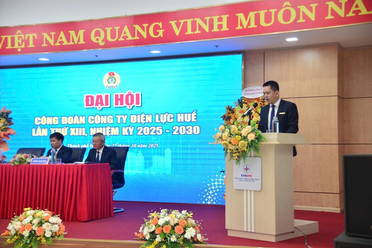 Đại hội Công đoàn Công ty Điện lực Huế lần thứ XIII – Phát huy truyền thống đoàn kết, đổi mới và phát triển 3