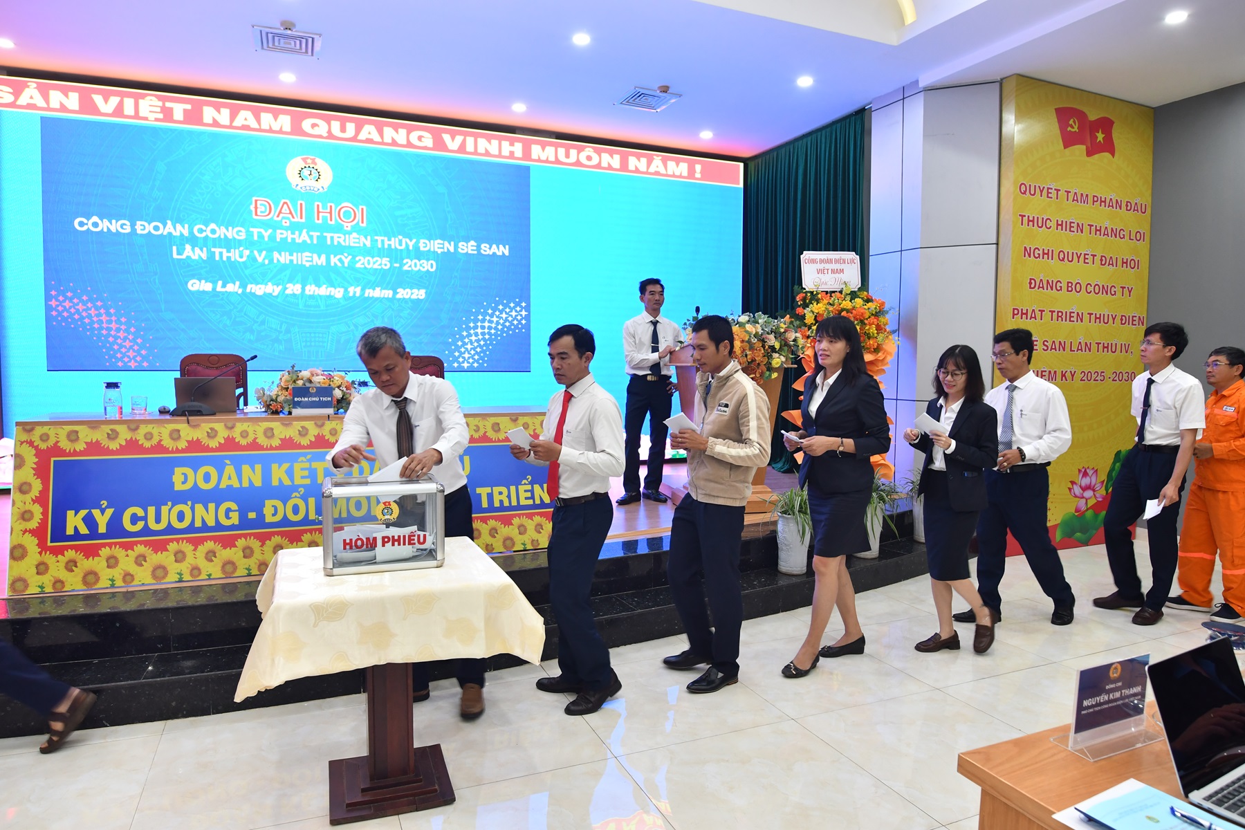 Đại hội Công đoàn Công ty Phát triển thủy điện Sê San: Phát huy tinh thần Đoàn kết – Sáng tạo – Tiên phong 3