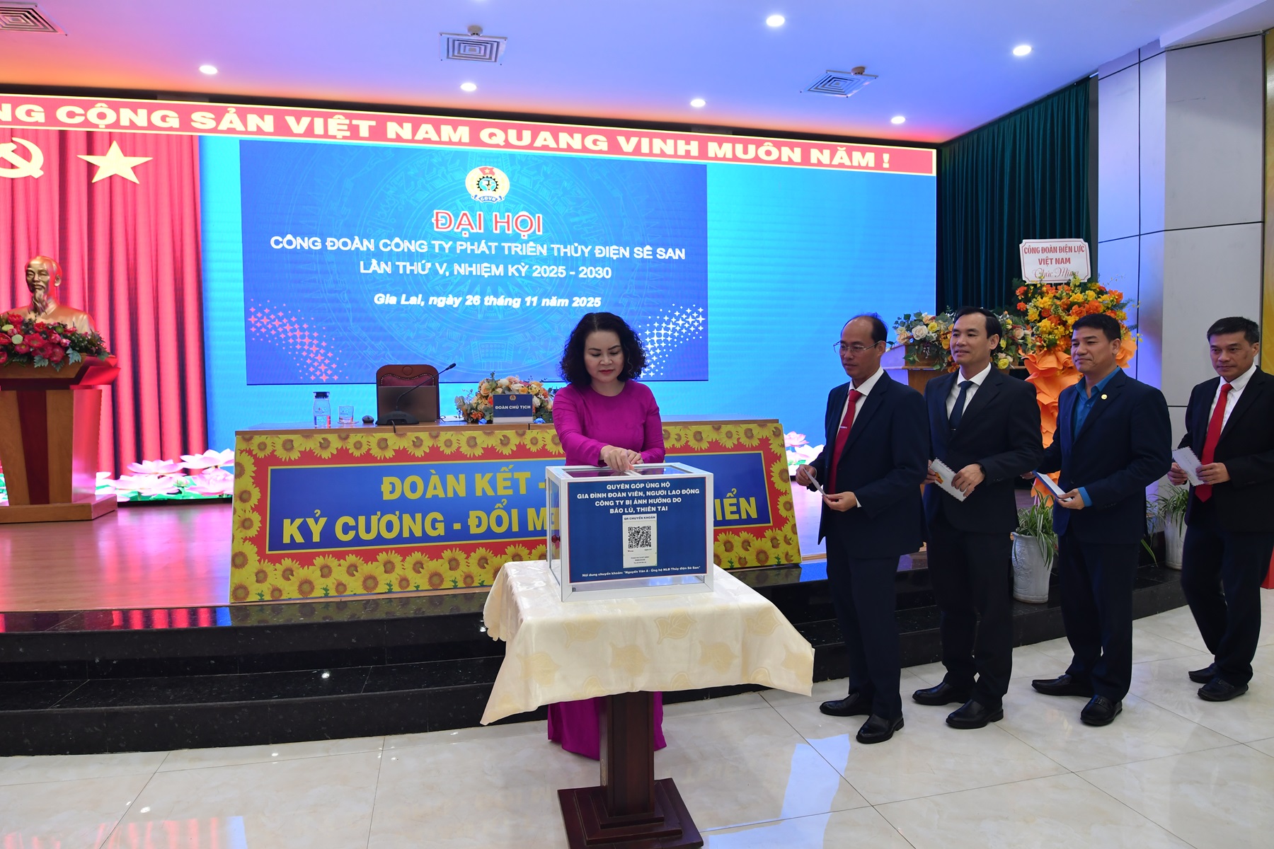 Đại hội Công đoàn Công ty Phát triển thủy điện Sê San: Phát huy tinh thần Đoàn kết – Sáng tạo – Tiên phong 5