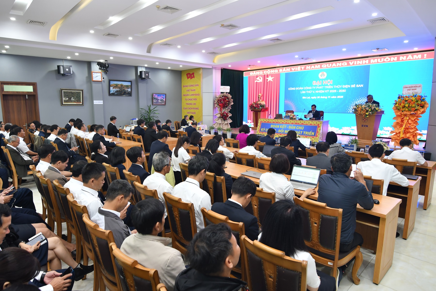 Đại hội Công đoàn Công ty Phát triển thủy điện Sê San: Phát huy tinh thần Đoàn kết – Sáng tạo – Tiên phong