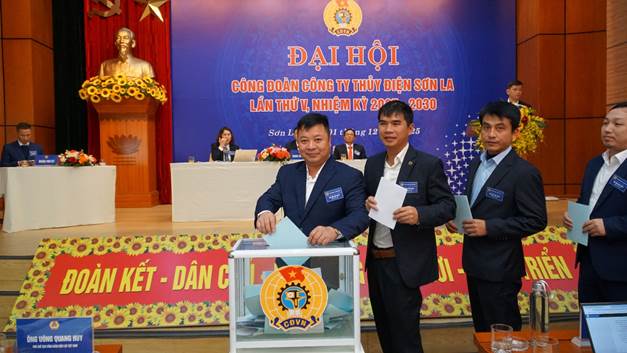 Đại hội Công đoàn Công ty Thủy điện Sơn La lần thứ V, nhiệm kỳ 2025 – 2030: Dấu mốc mới cho sự Đoàn kết, Đổi mới và phát triển 4
