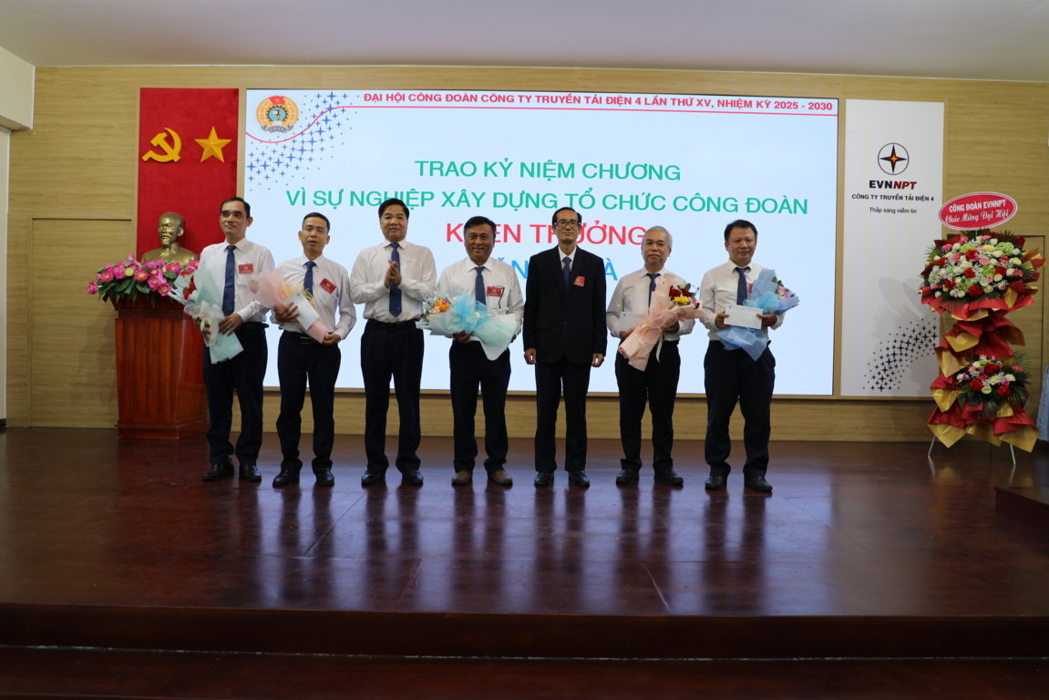 Đại hội Công đoàn Công ty Truyền tải điện 4 nhiệm kỳ 2025–2030
