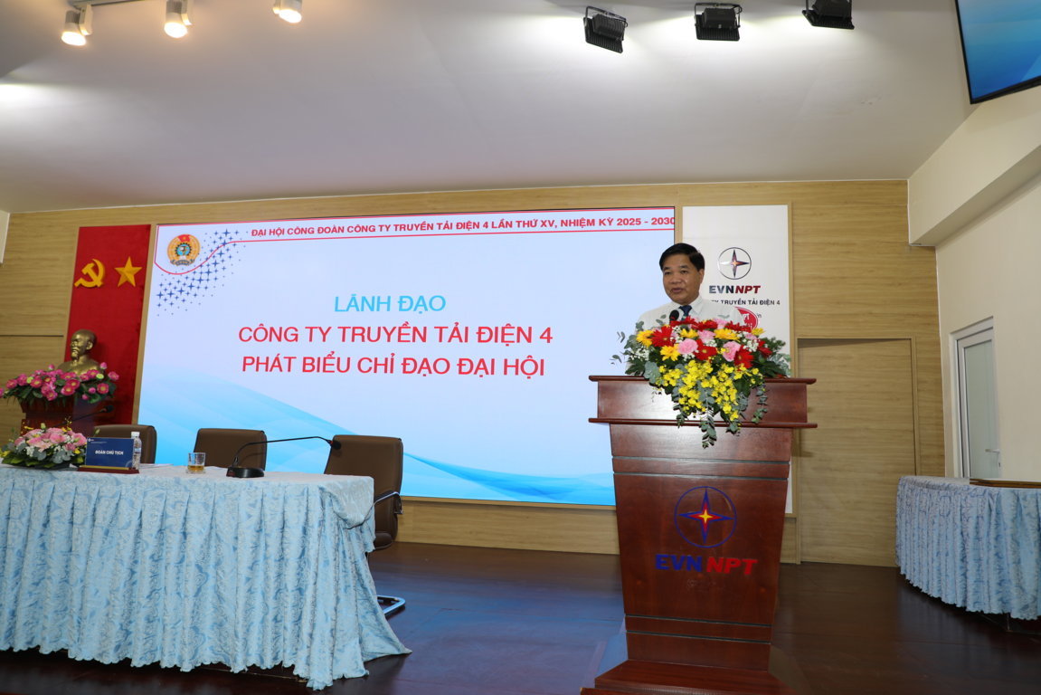Đại hội Công đoàn Công ty Truyền tải điện 4 nhiệm kỳ 2025–2030