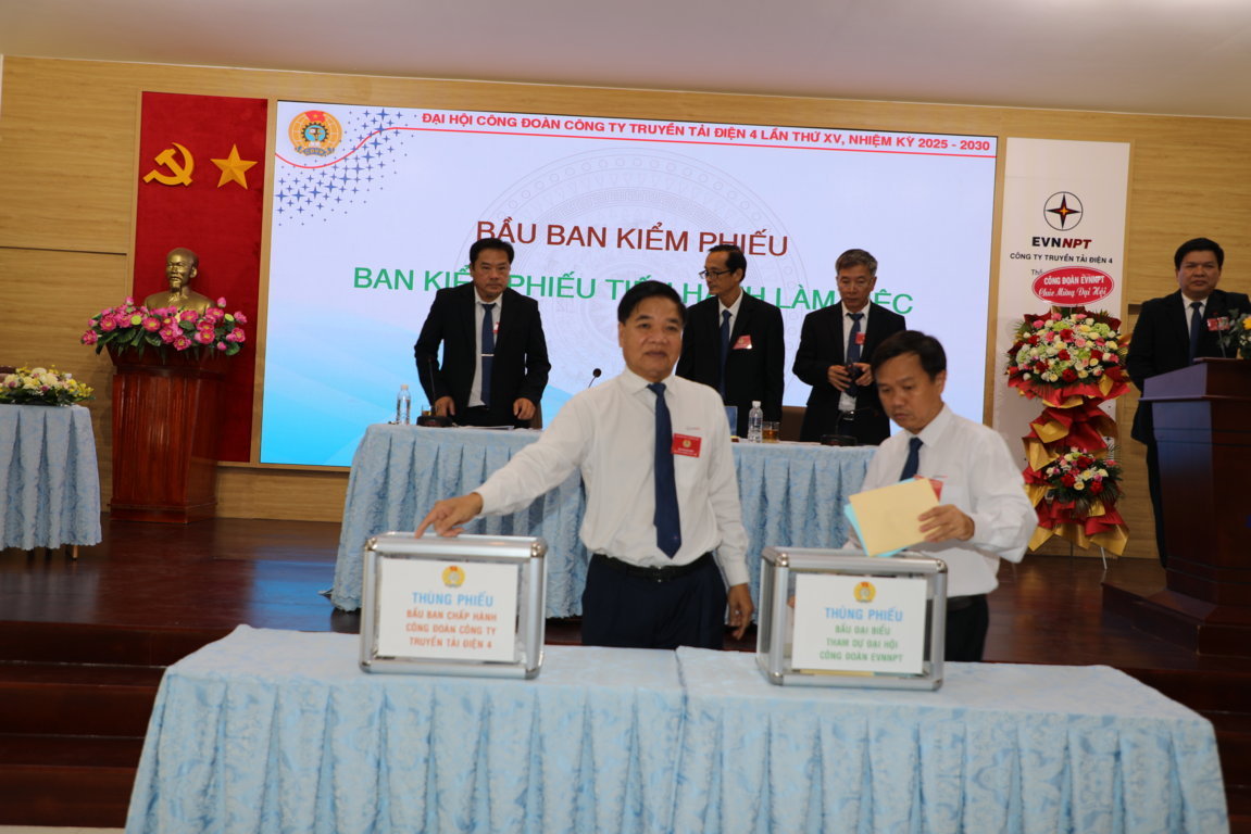Đại hội Công đoàn Công ty Truyền tải điện 4 nhiệm kỳ 2025–2030