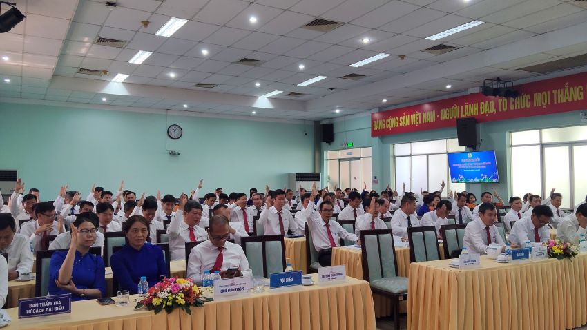 ĐẠI HỘI CÔNG ĐOÀN ĐIỆN LỰC ĐỒNG NAI: DẤU MỐC MỚI TRÊN HÀNH TRÌNH ĐỒNG HÀNH CÙNG NGƯỜI LAO ĐỘNG 2