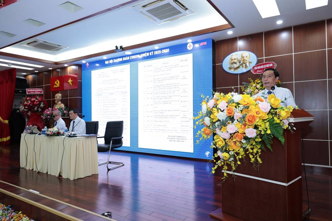 Đại hội Công đoàn EVNSPC lần thứ XI: Nâng tầm vị thế, đồng hành bứt phá trong nhiệm kỳ 2025-2030 5