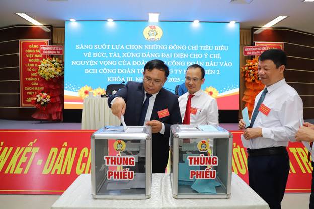 Đại hội công đoàn Tổng công ty Phát điện 2: kiện toàn tổ chức, nâng cao vai trò đại diện người lao động 13