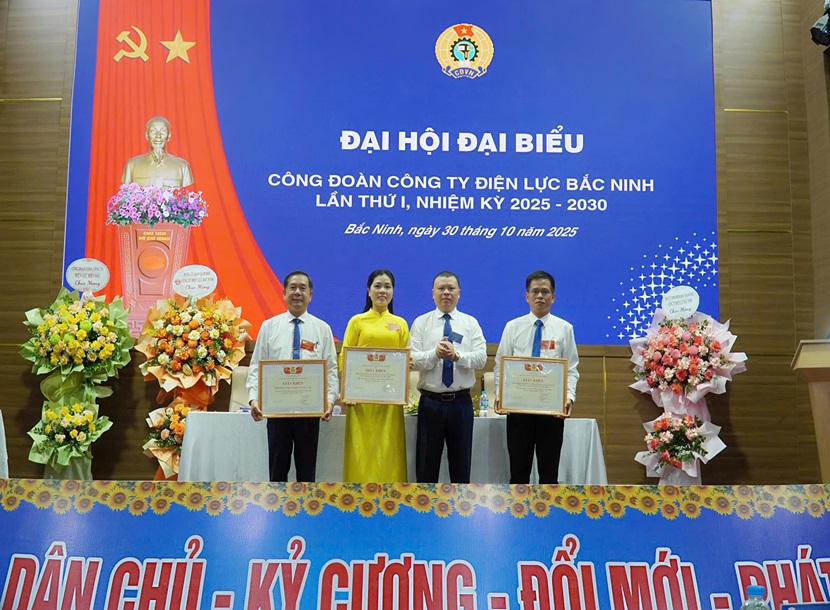 Đại hội đại biểu Công đoàn Công ty Điện lực Bắc Ninh hướng tới an sinh vững chắc và bứt phá trong chuyển đổi số giai đoạn 2025-2030 6