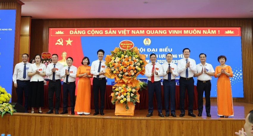 Đại hội đại biểu Công đoàn Công ty Điện lực Hưng Yên lần thứ nhất, nhiệm kỳ 2025- 2030 thành công tốt đẹp 1