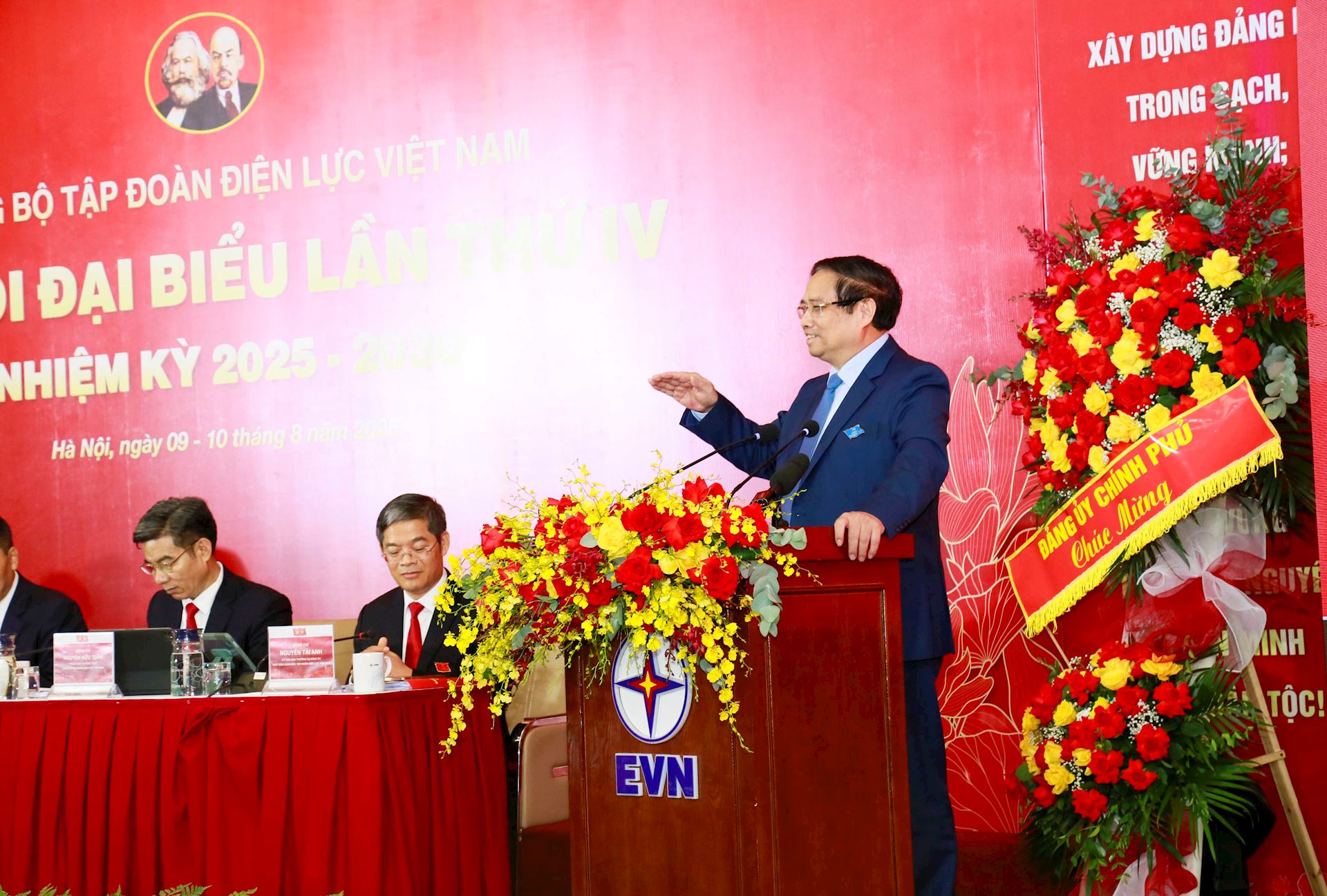 Đại hội Đại biểu Đảng bộ Tập đoàn Điện lực Việt Nam lần thứ IV, nhiệm kỳ 2025-2030: Đoàn kết - Dân chủ - Kỷ cương - Đột phá - Phát triển 1