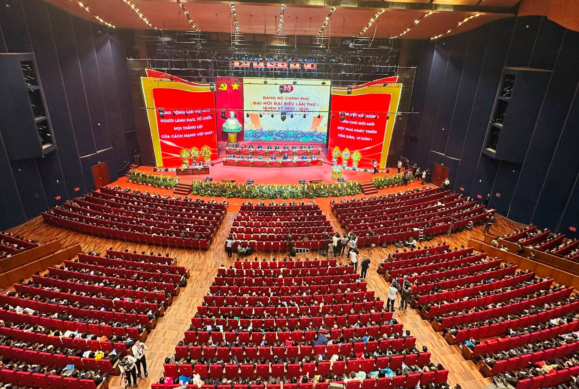 Đại hội Đảng bộ Chính phủ lần thứ I thành công rất tốt đẹp