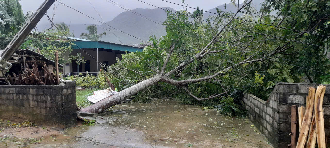 Điện lực miền Bắc đã huy động gần 850 cán bộ công nhân viên hỗ trợ Nghệ An, Hà Tĩnh xử lý sự cố do bão số 10