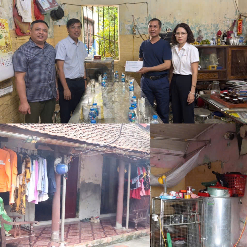 Đoàn công tác Công đoàn Điện lực Việt Nam, Công đoàn EVNHANOI khảo sát thực trạng nhà ở của đoàn viên công đoàn, người lao động EVNHANOI