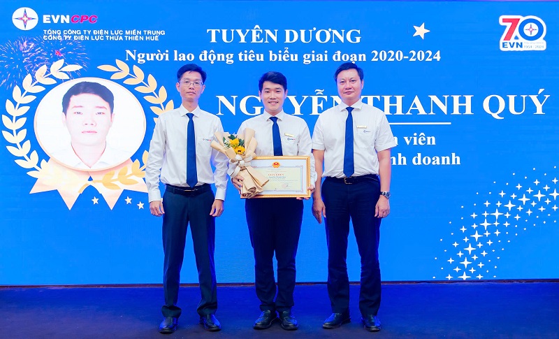 Đoàn viên Công đoàn Công ty Điện lực Huế được vinh danh trong phong trào thi đua “Lao động giỏi, lao động sáng tạo của EVN” 3