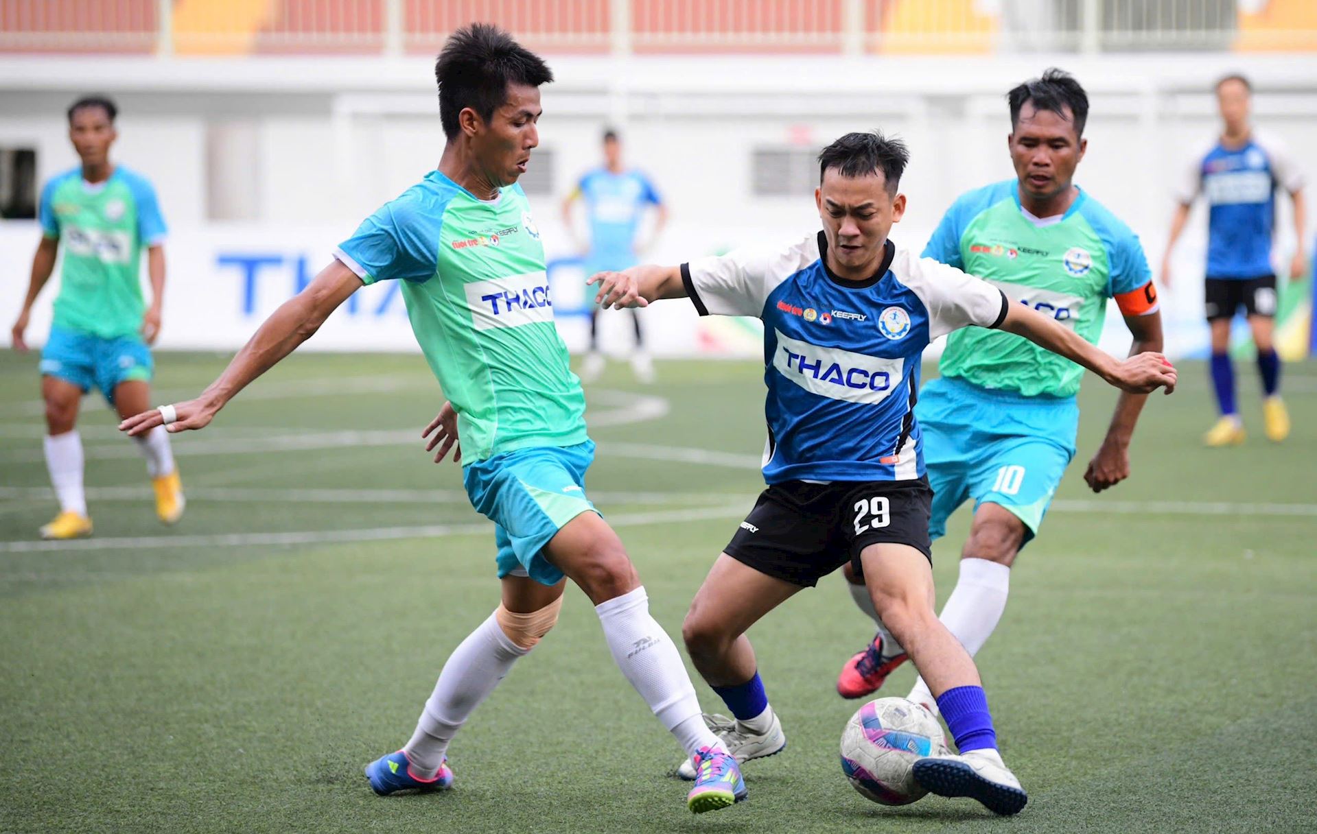 Đội bóng Công đoàn Điện lực Việt Nam giành chiến thắng quan trọng trước Công đoàn Gia Lai  1