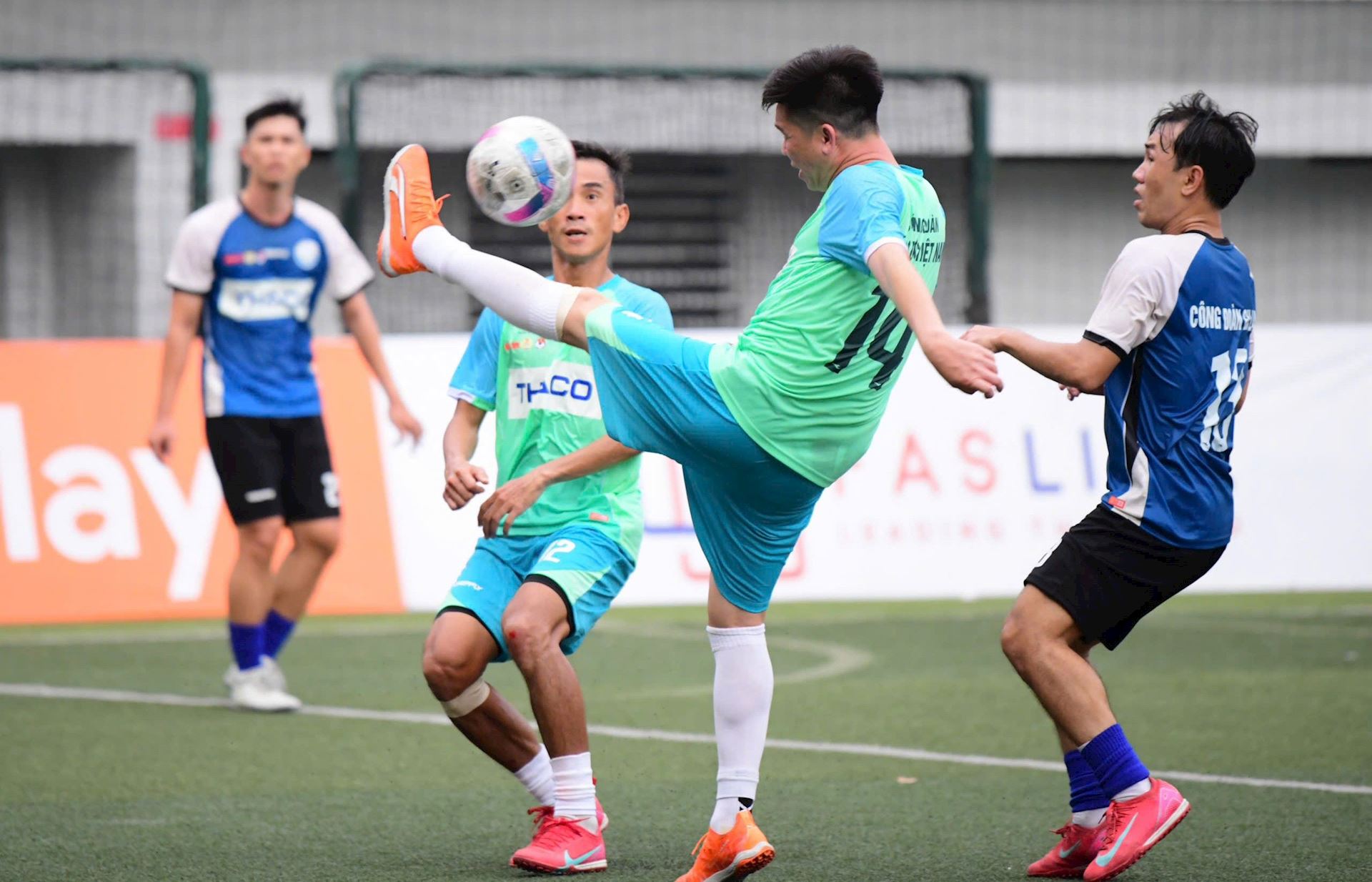 Đội bóng Công đoàn Điện lực Việt Nam giành chiến thắng quan trọng trước Công đoàn Gia Lai  2