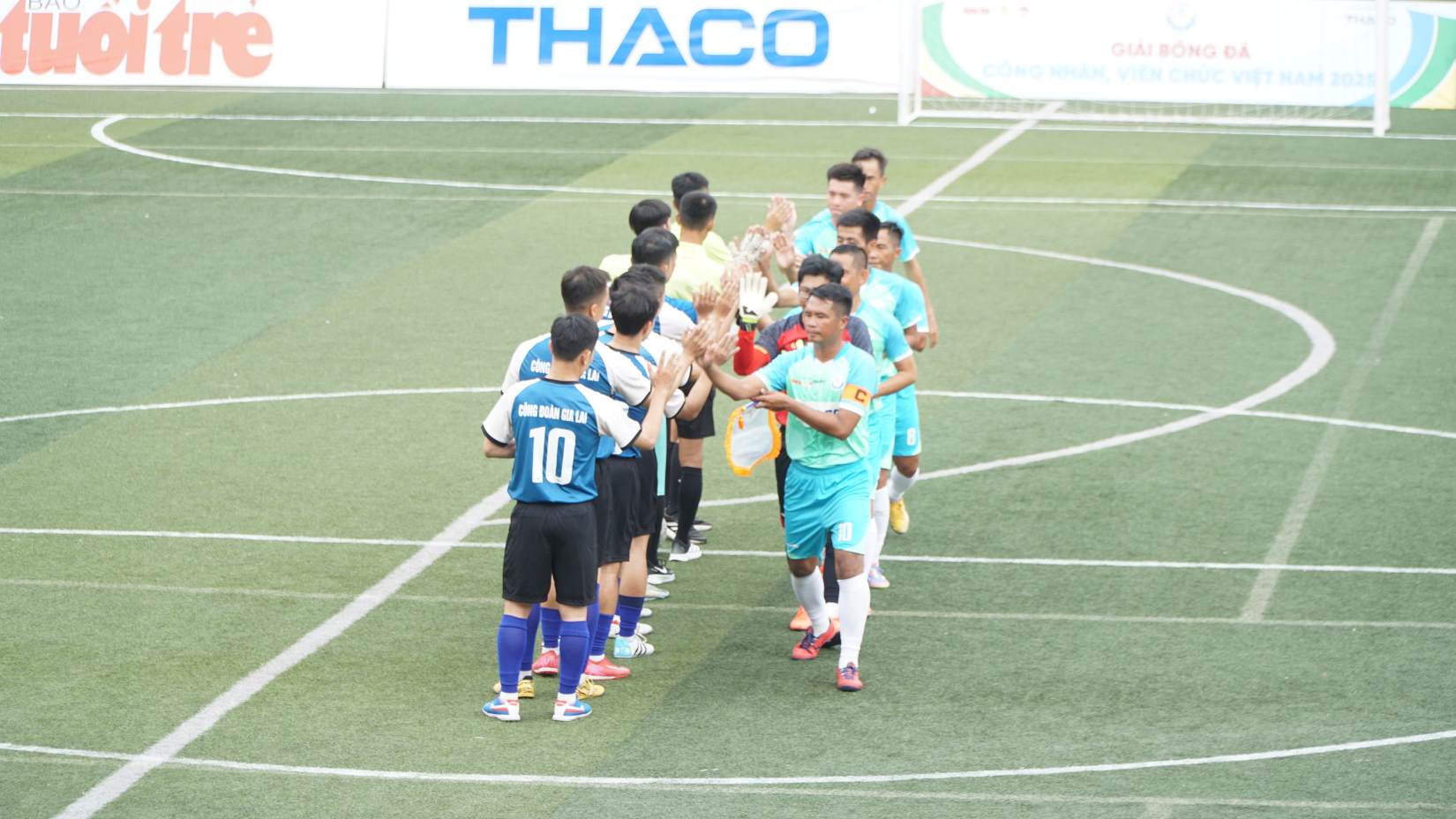 Đội bóng Công đoàn Điện lực Việt Nam giành chiến thắng quan trọng trước Công đoàn Gia Lai 