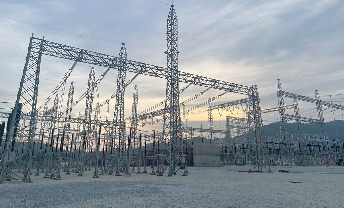 Đóng điện Dự án Trạm biến áp 500kV Vĩnh Yên và đường dây đấu nối – Công trình được chọn gắn biển chào mừng Đại hội Đảng bộ EVN lần thứ IV 1