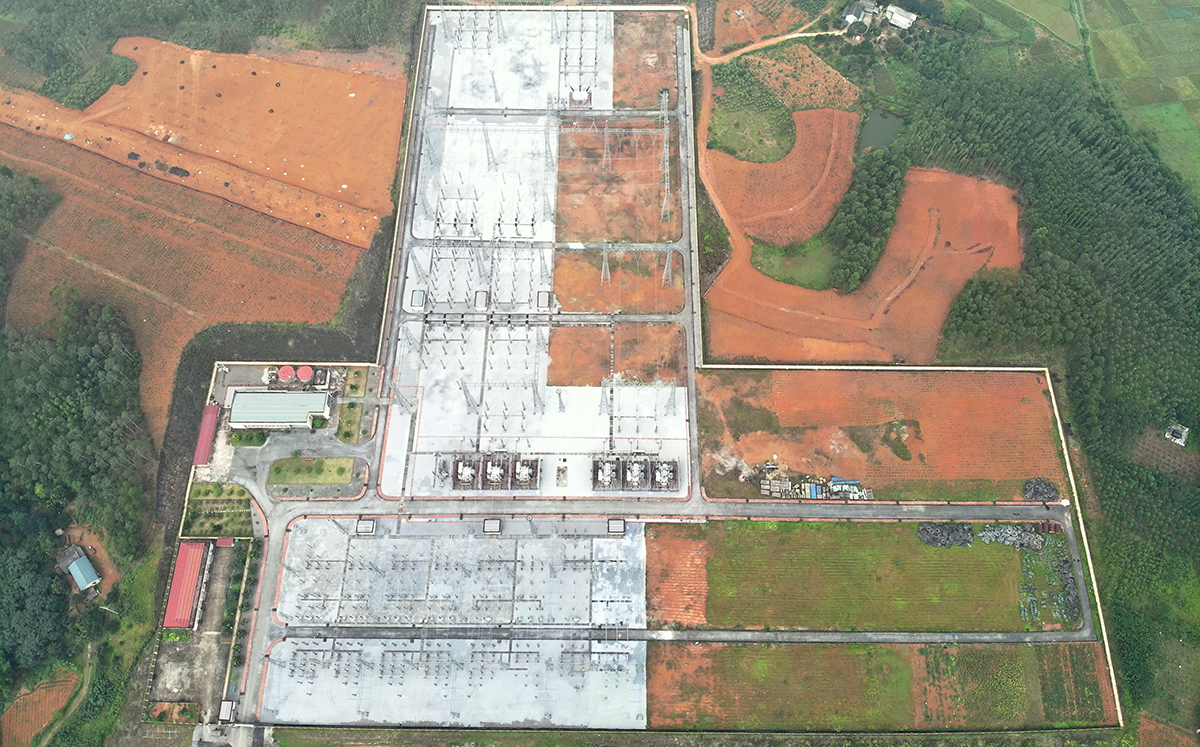 Đóng điện thành công Dự án nâng công suất Trạm biến áp 500kV Việt Trì, thiết thực chào mừng Đại hội Đảng bộ EVN lần thứ IV 2