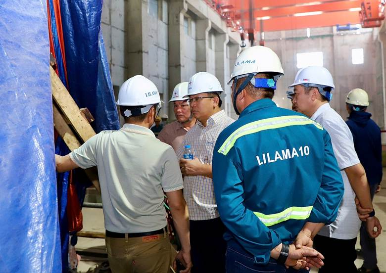 Dự án Thủy điện Hòa Bình mở rộng: Hoàn thành tháo dỡ đê quây, cán mốc tiến độ then chốt 1