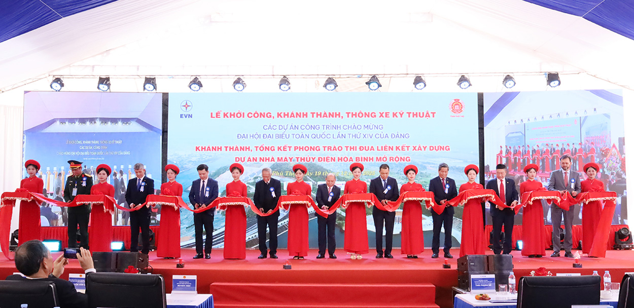 EVN khởi công và khánh thành nhiều dự án, công trình quy mô lớn