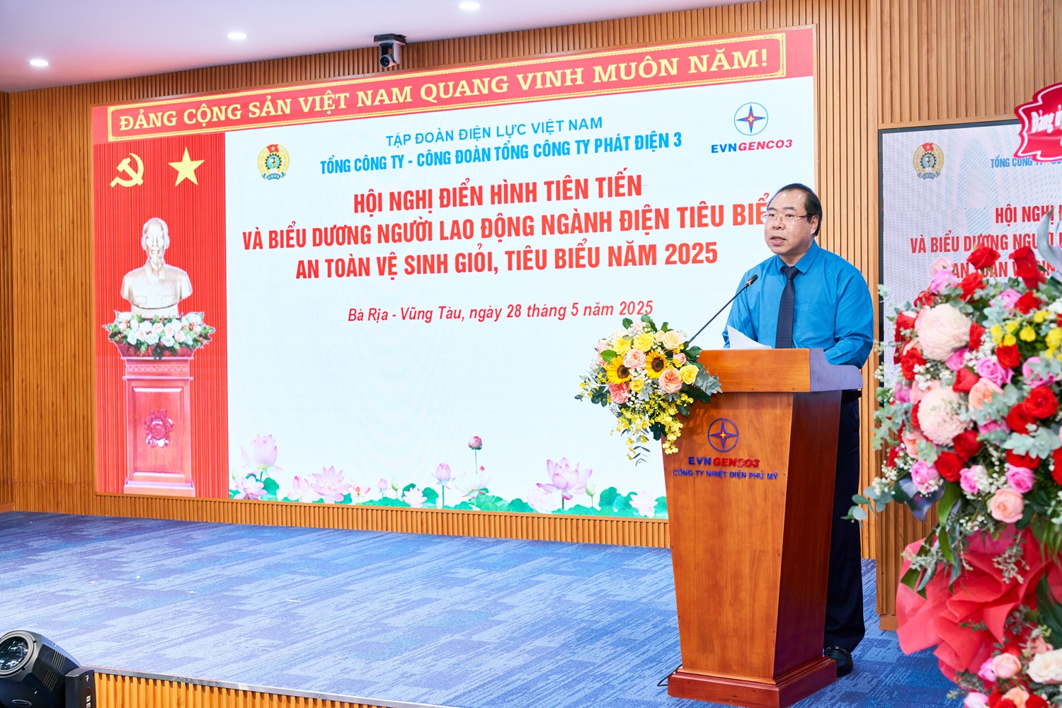 EVNGENCO3 BIỂU DƯƠNG 38 GƯƠNG ĐIỂN HÌNH TIÊN TIẾN, 42 NGƯỜI LAO ĐỘNG NGÀNH ĐIỆN TIÊU BIỂU, 23 ATVSV GIỎI, TIÊU BIỂU NĂM 2025 22