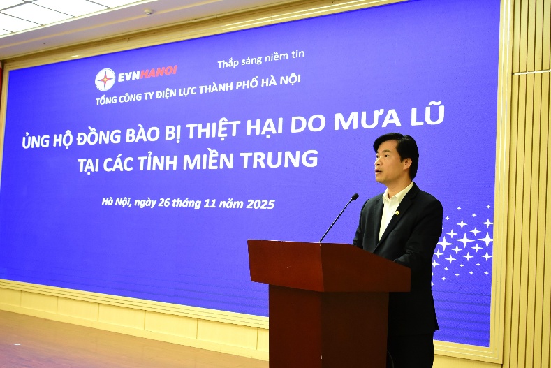 EVNHANOI phát động quyên góp ủng hộ đồng bào bị thiệt hại do mưa lũ tại các tỉnh miền Trung 2