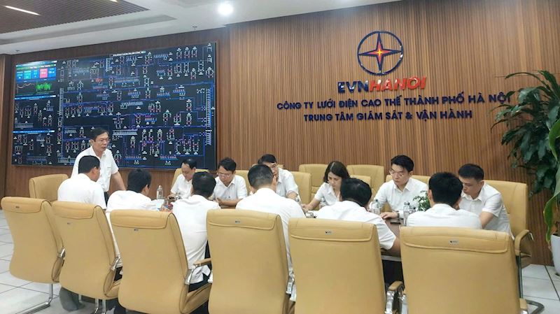 EVNHANOI Sẵn sàng mọi phương án ứng phó cơn bão số 3 (Wipha) 1