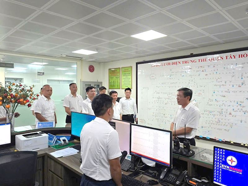EVNHANOI Sẵn sàng mọi phương án ứng phó cơn bão số 3 (Wipha)