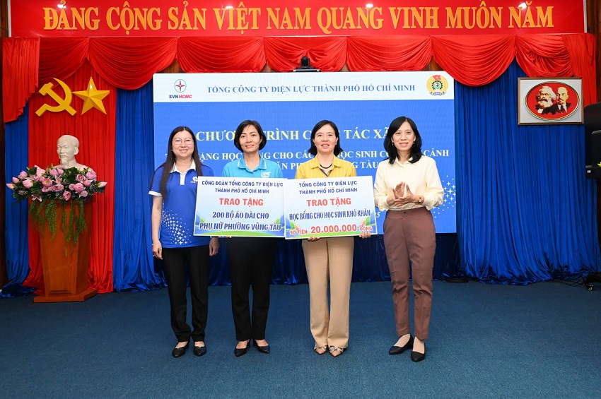 EVNHCMC lan tỏa yêu thương và truyền cảm hứng đổi mới trong công tác Nữ công