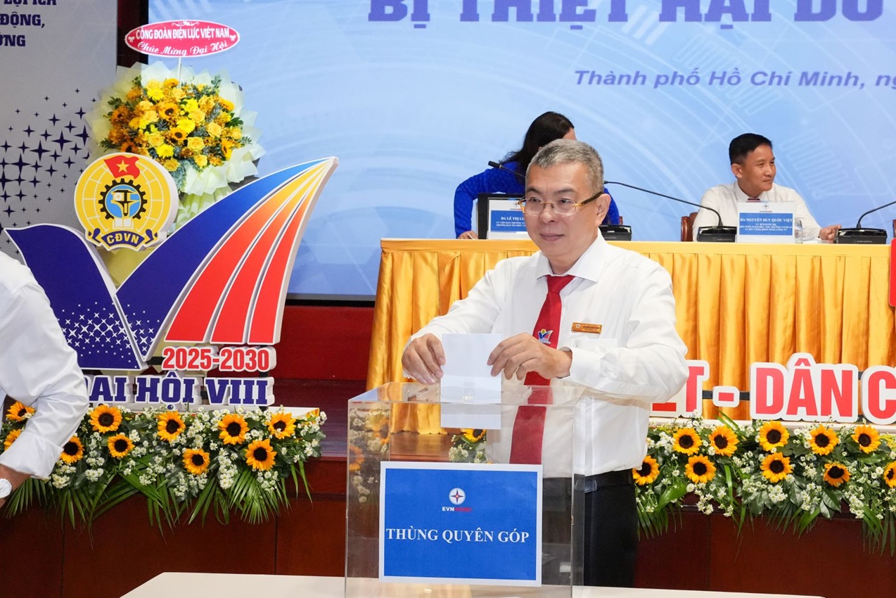 EVNHCMC phát động ủng hộ đồng bào miền Trung – Tây Nguyên bị thiệt hại do mưa lũ 2