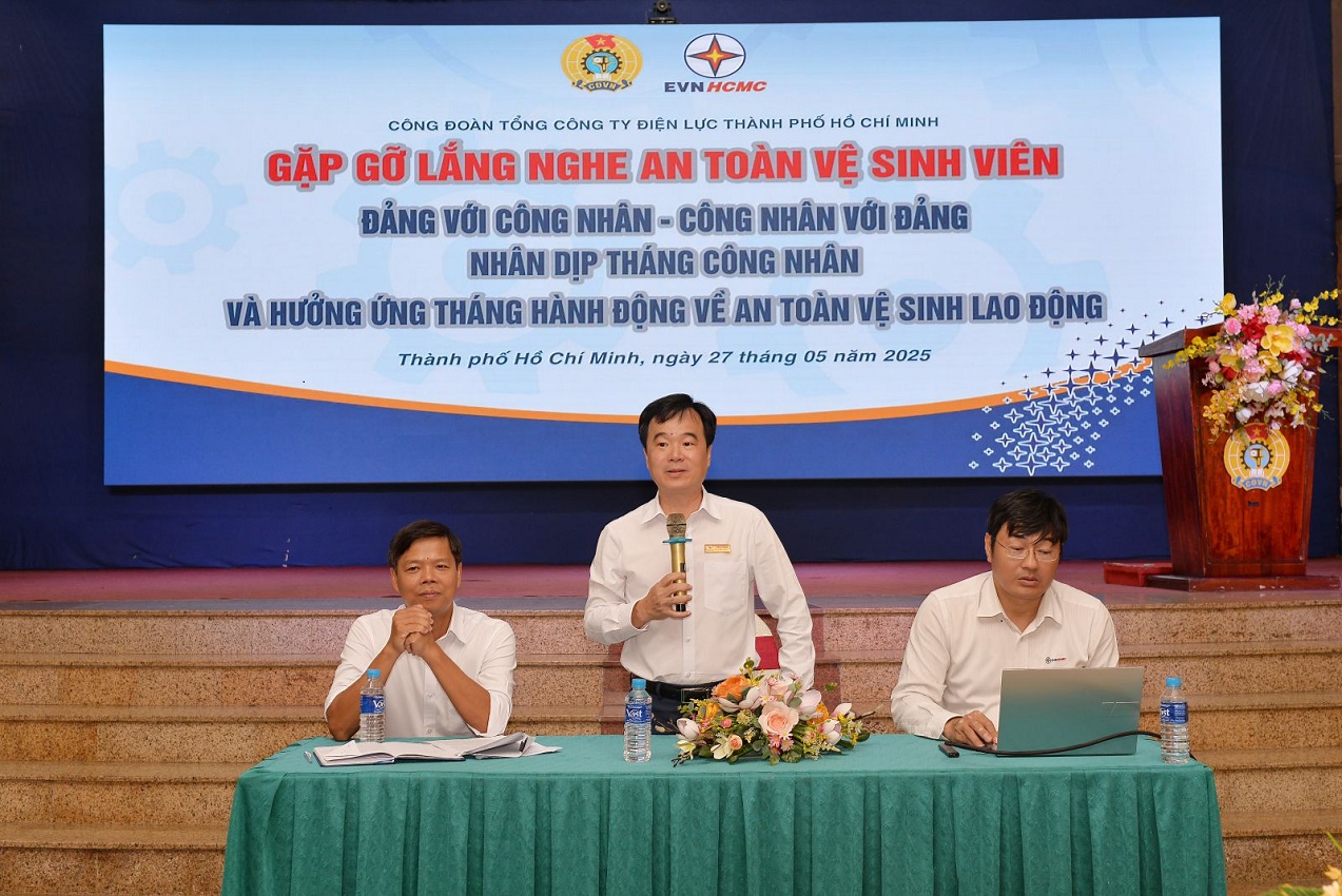 EVNHCMC và hành trình xây dựng môi trường lao động an toàn, nghĩa tình