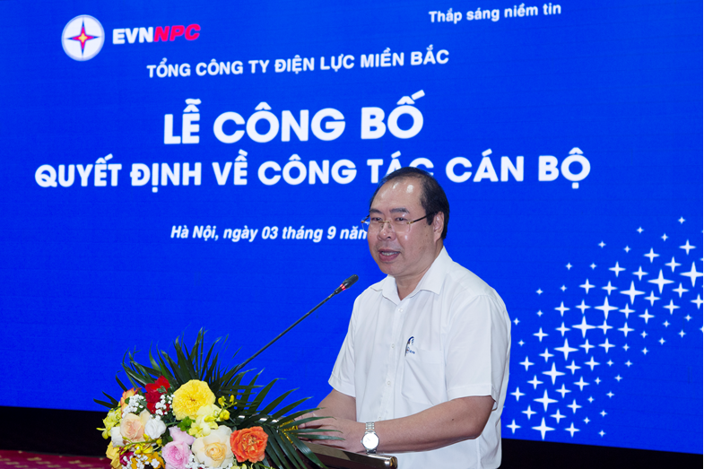 EVNNPC công bố Quyết định Phó Chủ tịch Công đoàn Tổng công ty 1